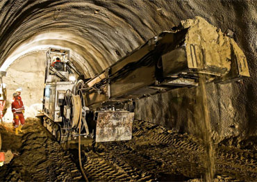 Машины ITC помогают строить Бреннерский базовый тоннель