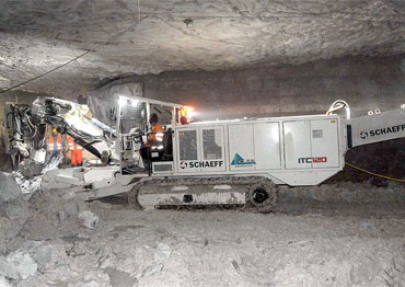 ITC 120N удвоил производительность в шахте